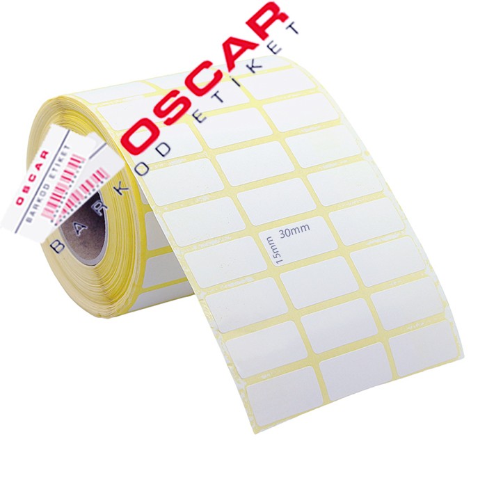 Oscar Barkod Etiket | Kuşe ,Termal ,Renkli Etiket ,Kuyumcu Etiketi ,Şeffaf Etiket ,Ribon,Rulo Etiket,Japon Akmaz