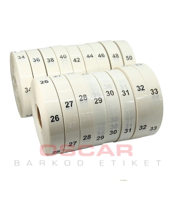 Oscar Barkod Etiket | Kuşe ,Termal ,Renkli Etiket ,Kuyumcu Etiketi ,Şeffaf Etiket ,Ribon,Rulo Etiket,Japon Akmaz